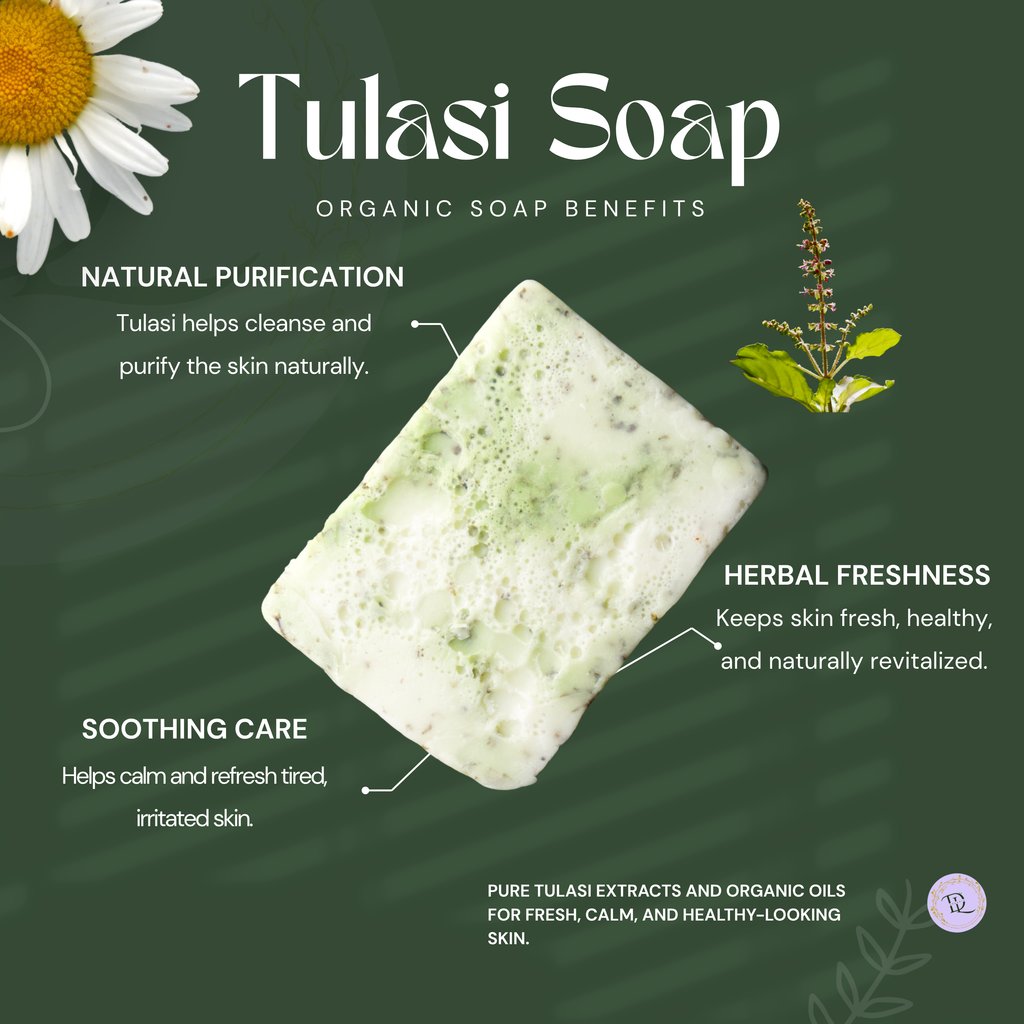 Tulasi Soap Organic (70g-80g)
