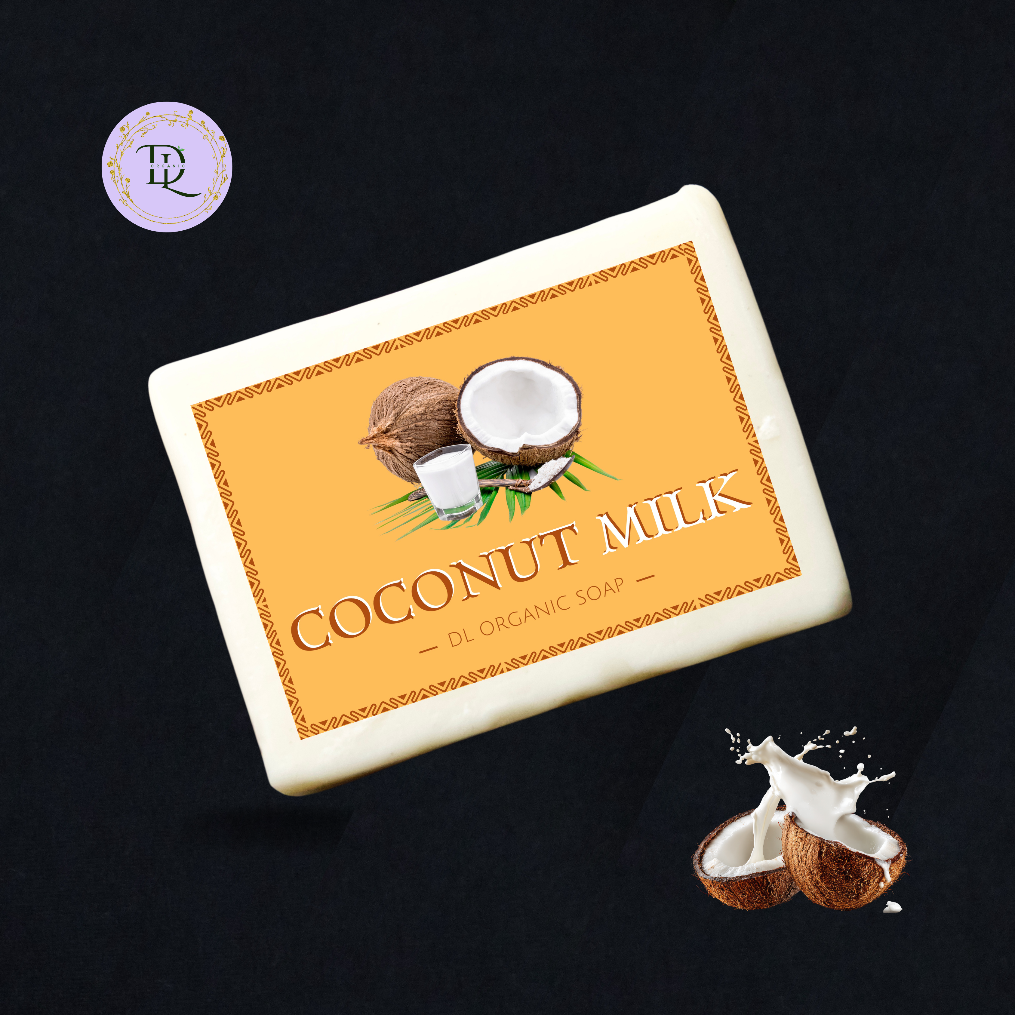 Coconut Soap Organic (70g-80g)