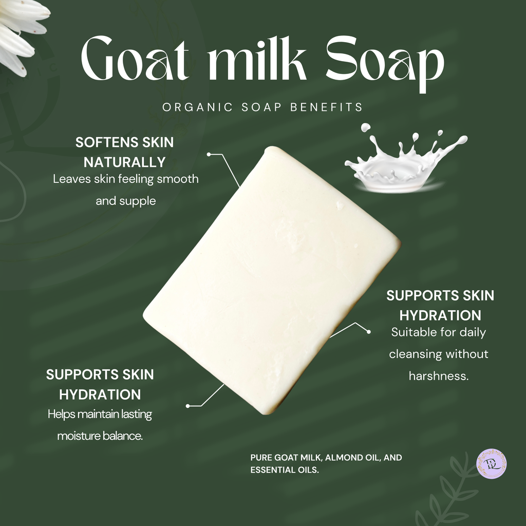 Goat Milk Soap Organic (70g-80g)