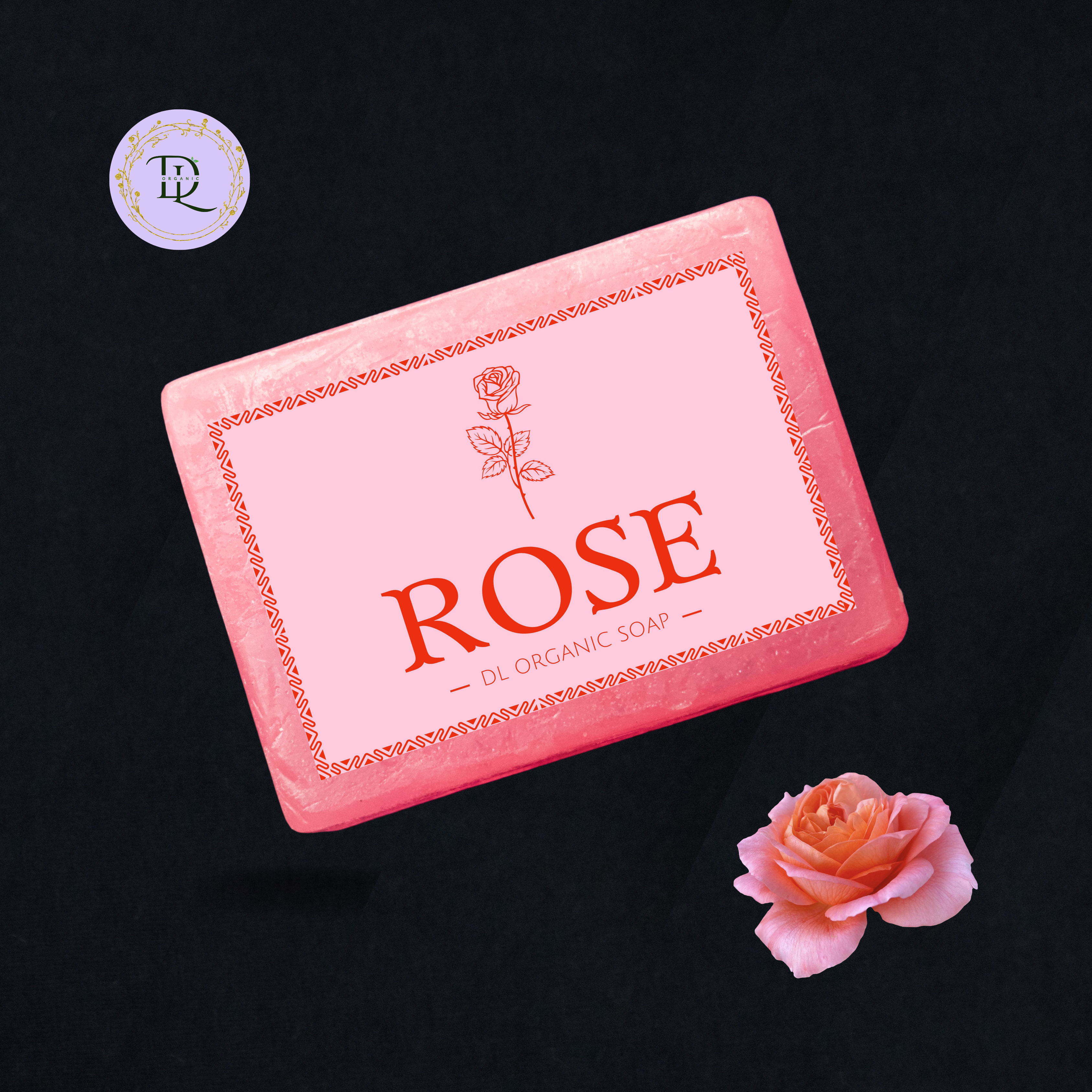 Rose Soap (70g-80g) (Organic)