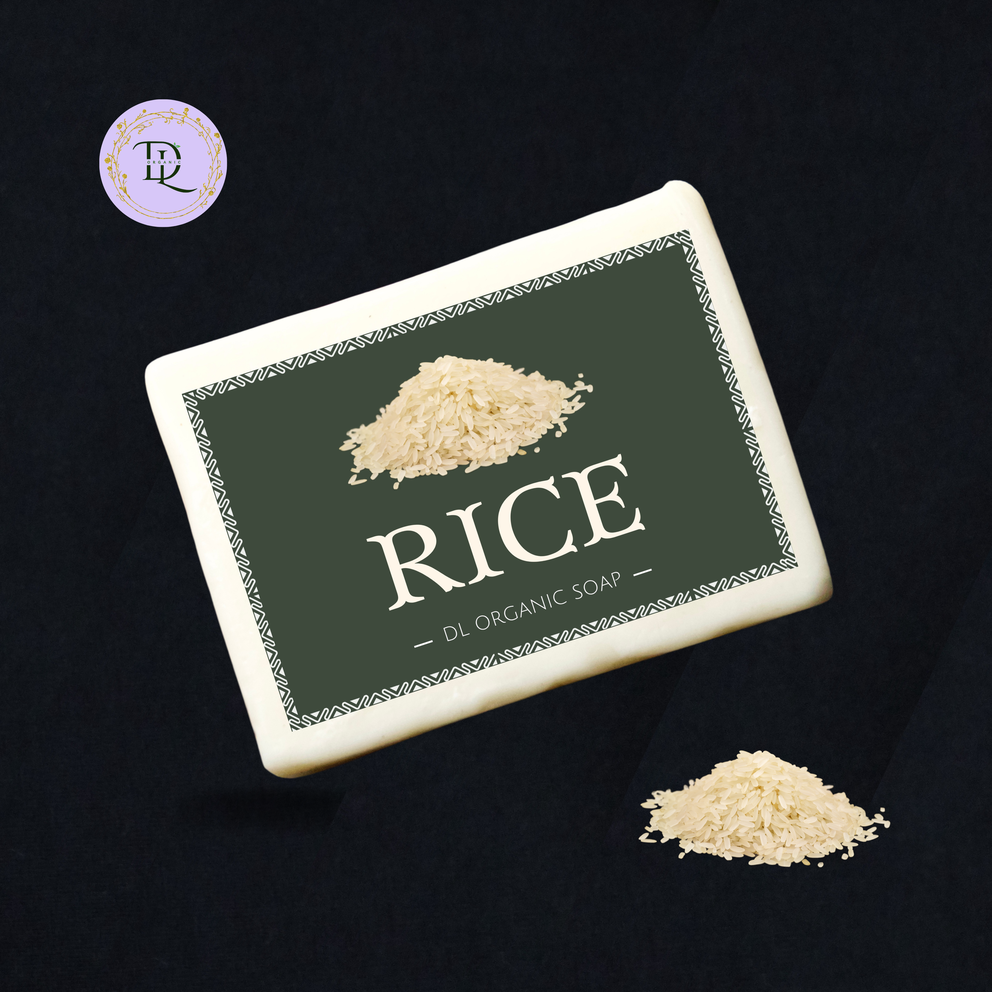 Rice Soap Organic (70g-80g)