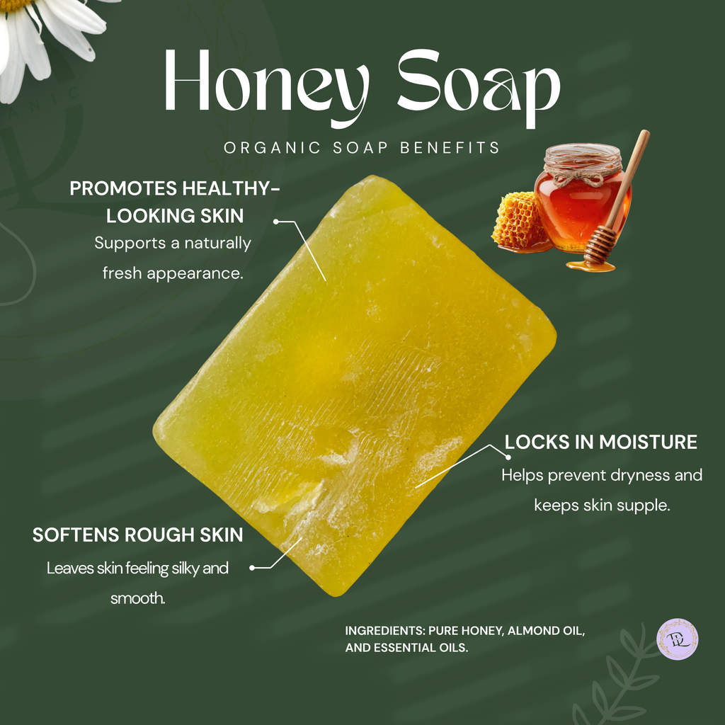 Honey Soap Organic (70g-80g)