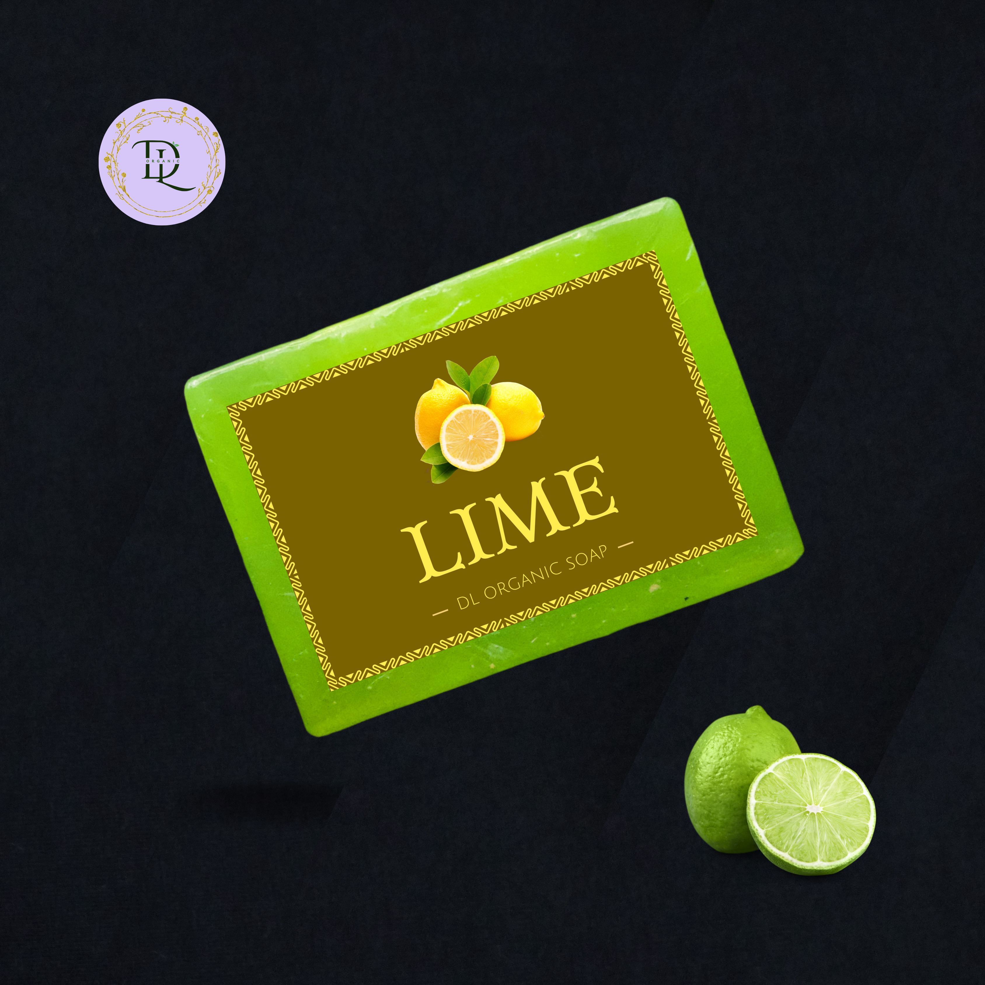 Lime Soap Organic (70g-80g)