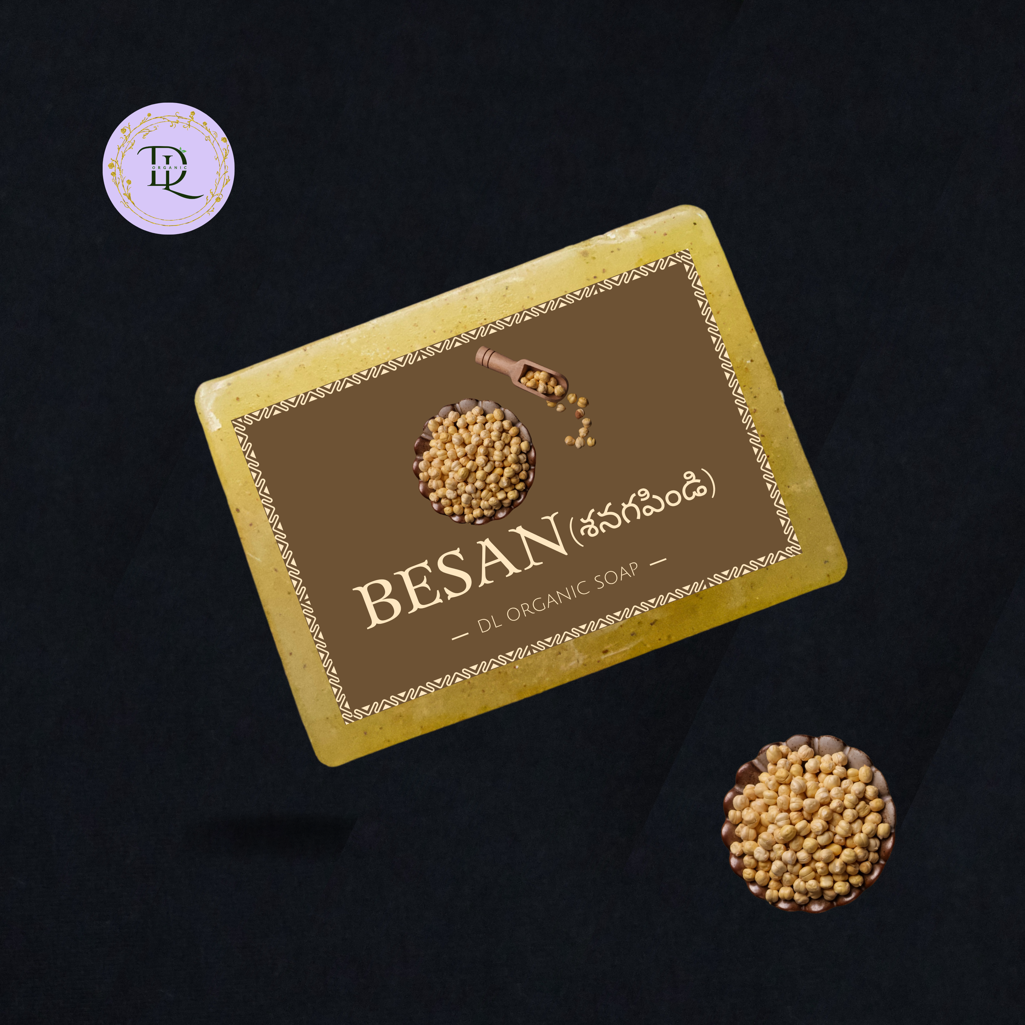 Besan Soap Organic (70g-80g)