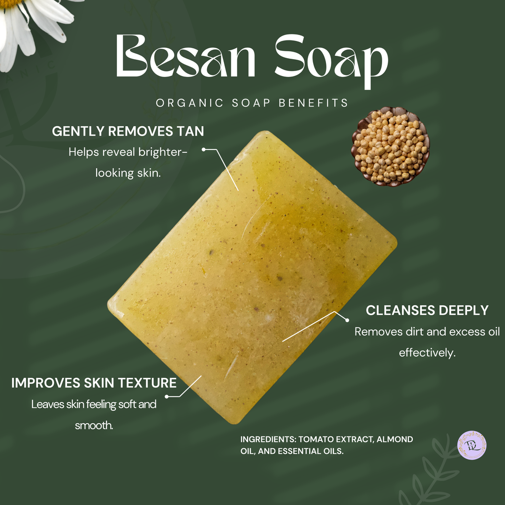 Besan Soap Organic (70g-80g)