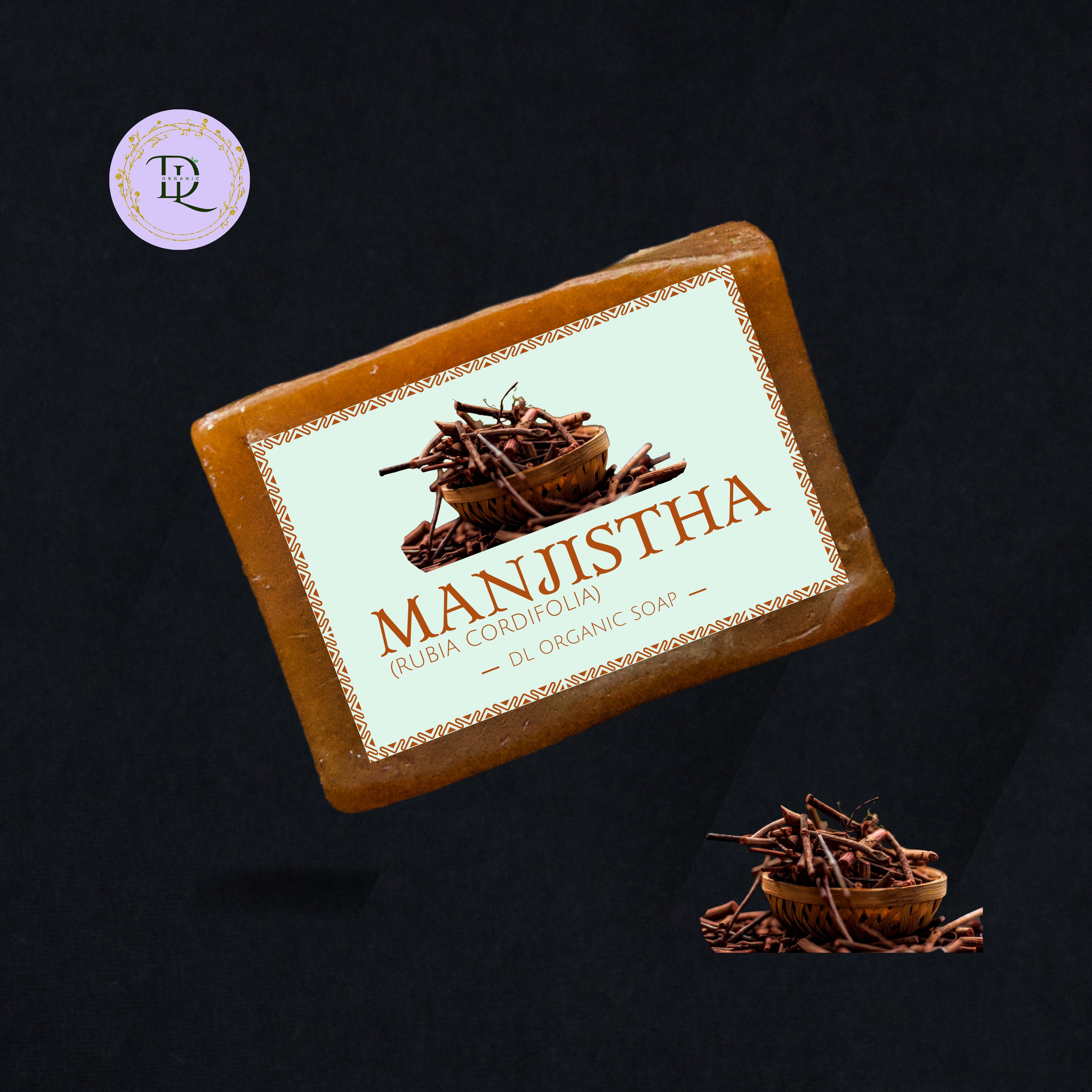 Manjistha Soap Organic (70g-80g)
