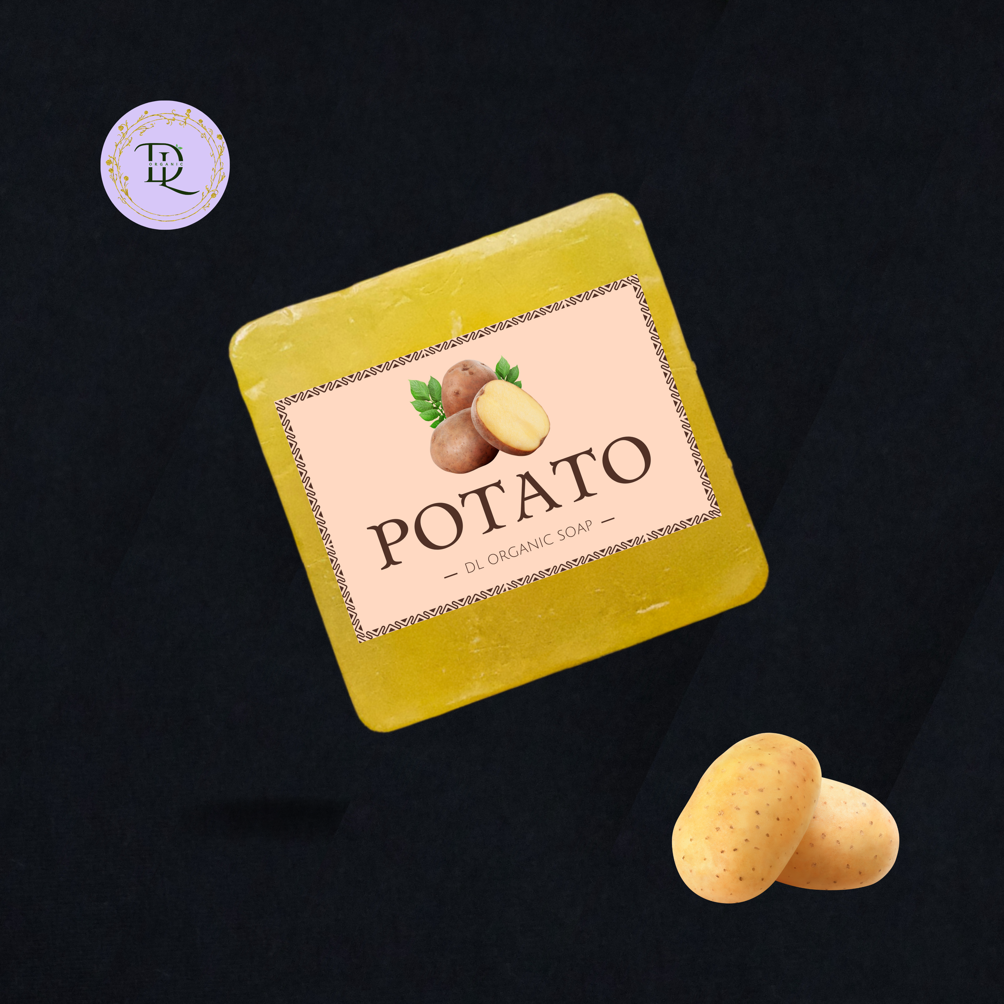 Potato Soap Organic (70g-80g)