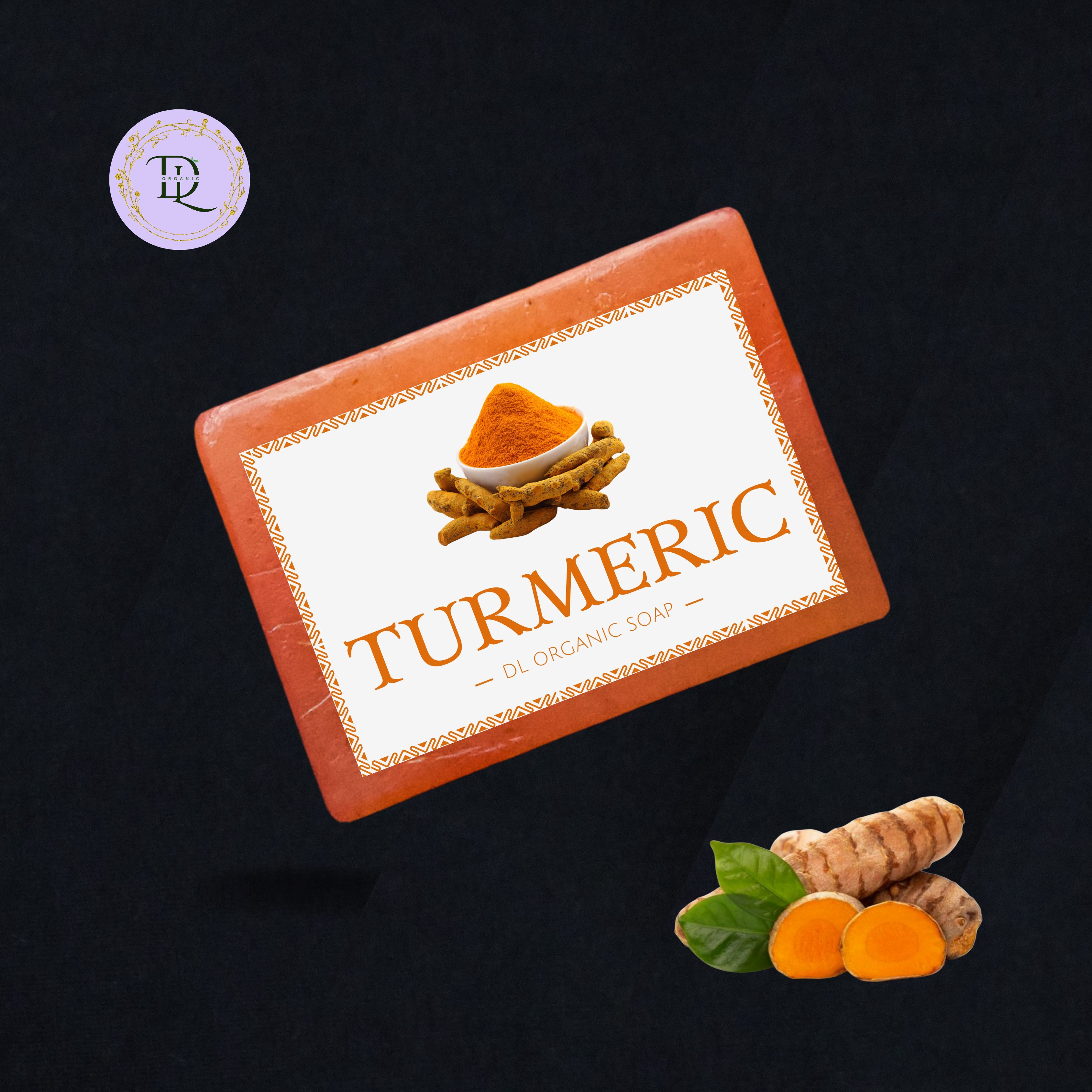 Turmeric Soap Organic (70g-80g)