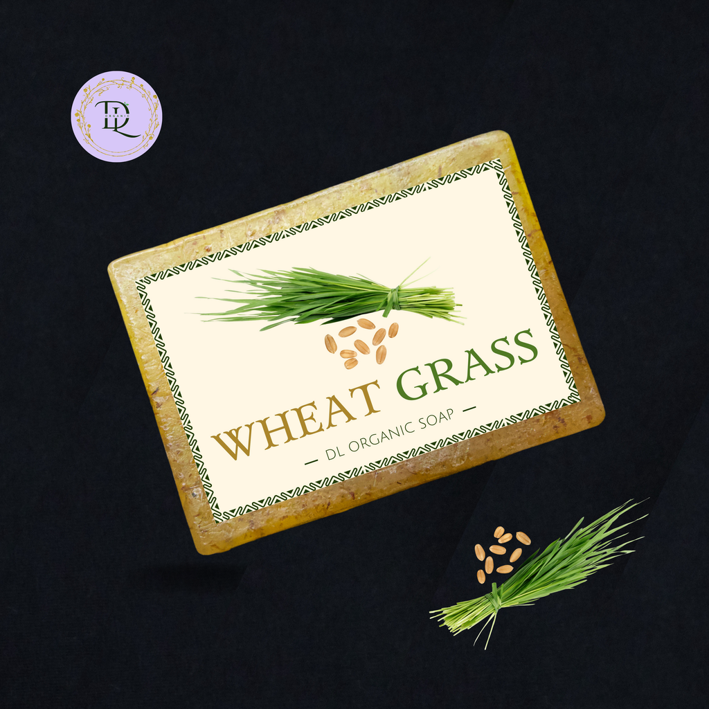 Wheatgrass Soap Organic (70g-80g)