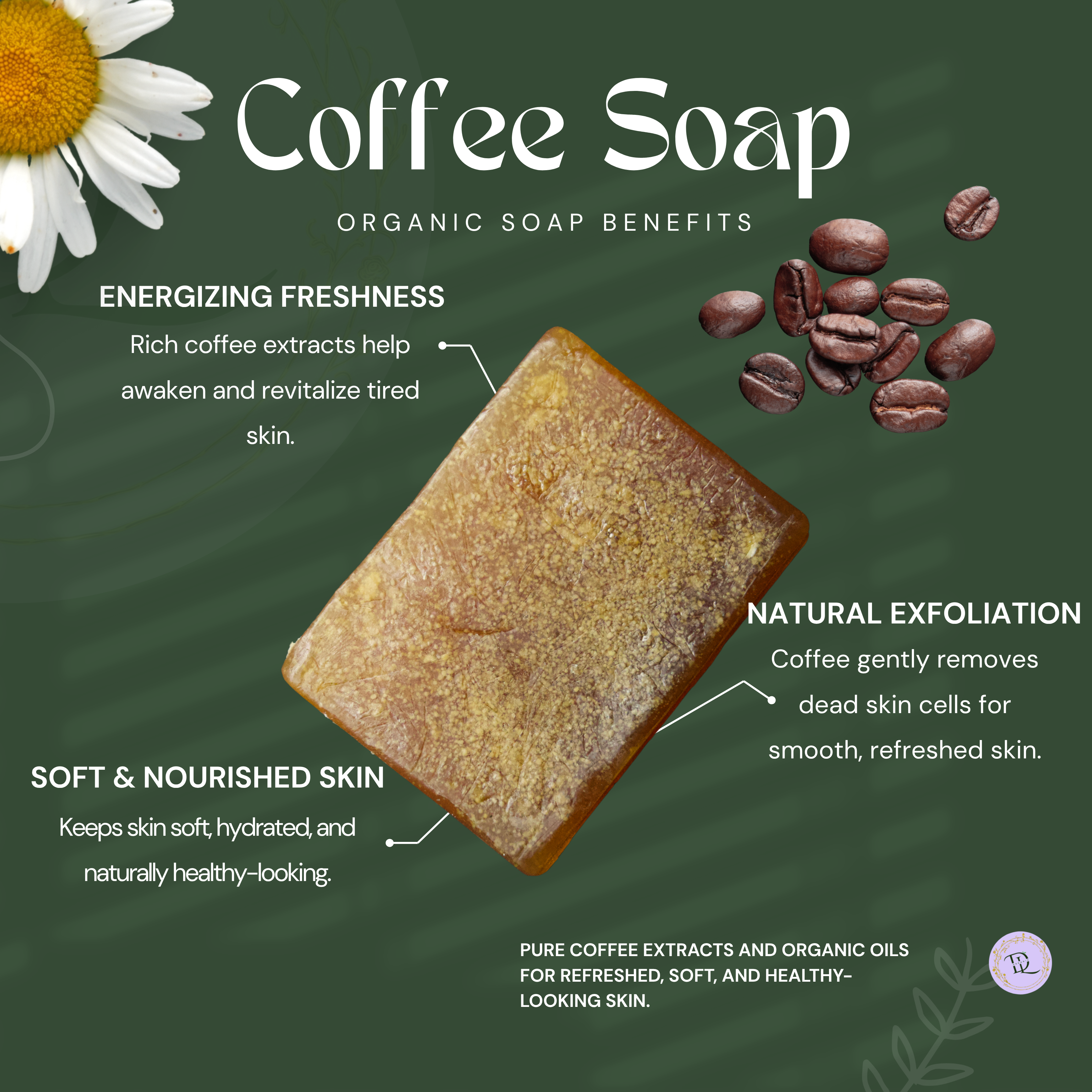 Coffee Soap (70g-80g) (Organic)