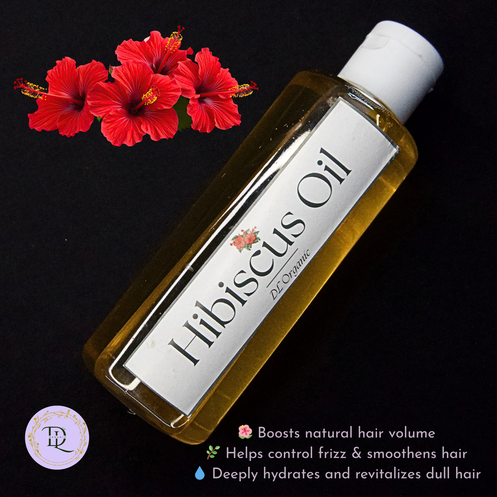 DL Organic Hibiscus Hair Oil